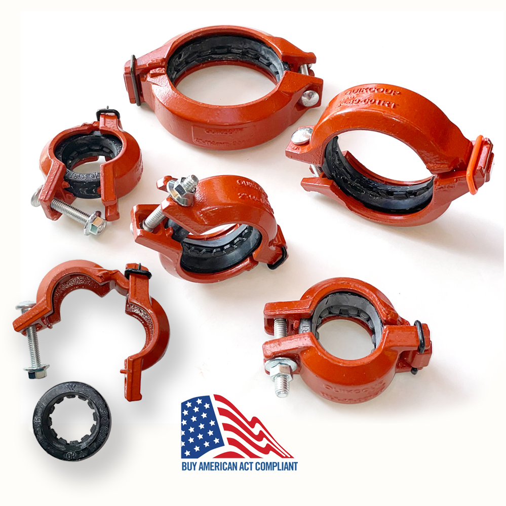 ONE-BOLT PUSH-ON COUPLINGS
